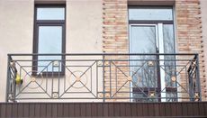 Установка балконного ограждения 5 - пример