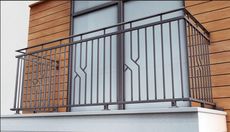 Образец установки балконного ограждения 9 