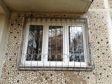 Образец изготовления решетки дутой металлической РД24 на окно