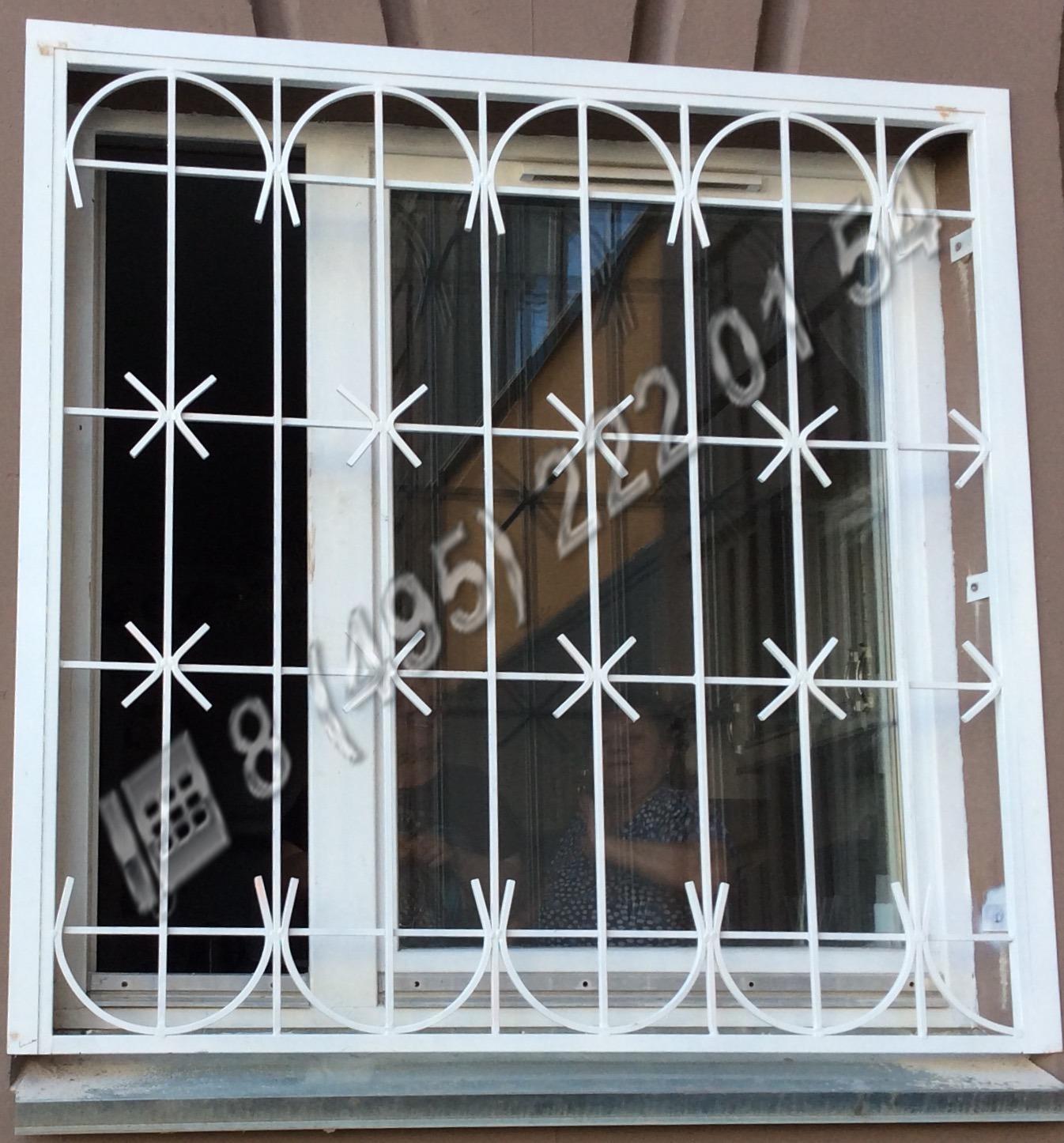 Монтаж оконных решеток